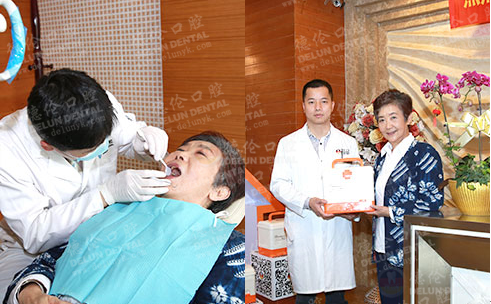 2015年3月29日，祝师奶倾情助力德伦口腔孝文化，并加入了德伦大爱计划--家庭口腔健康管理师计划。